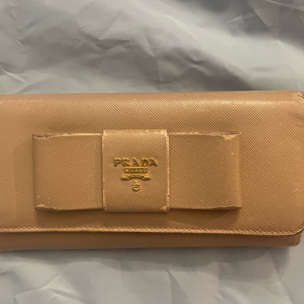 Prada long wallet